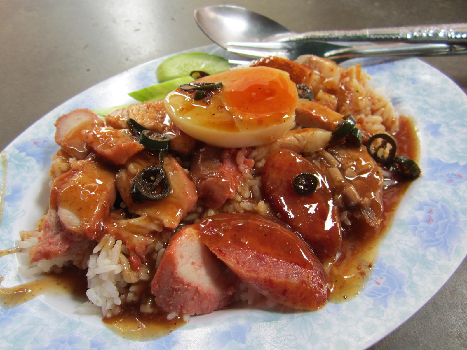 Kao Moo Dang - Red Pork & Rice